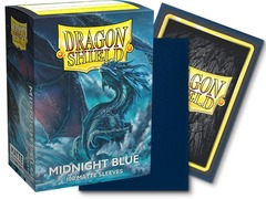 Dragon Shield 100 Count Box Dual Matte Midnight Blue